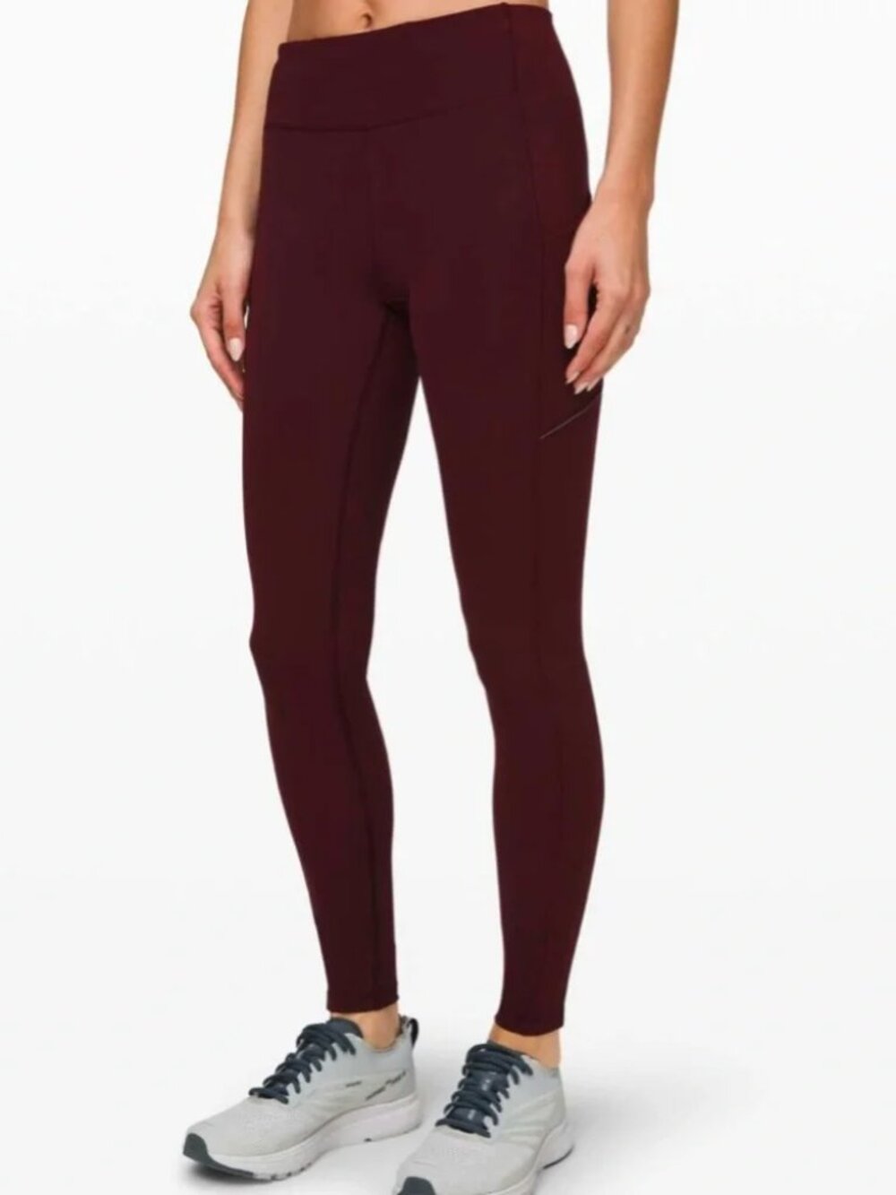Lululemon Speed-Up Tight in Garnet Size 8 Tall in Luon Fabric